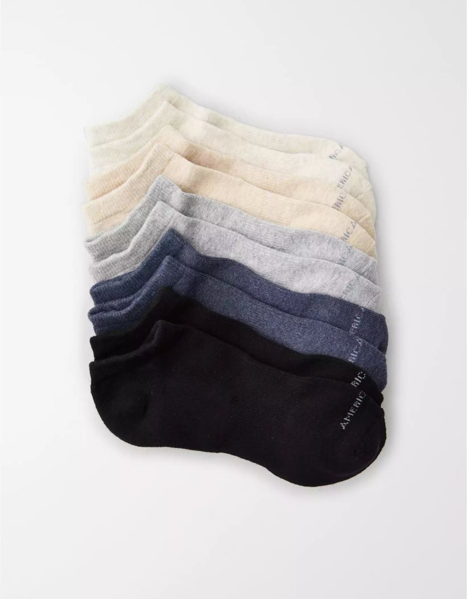 Chaussettes American Eagle AEO Low Cut 5-Pack Multicolore Homme | GSN-33227972